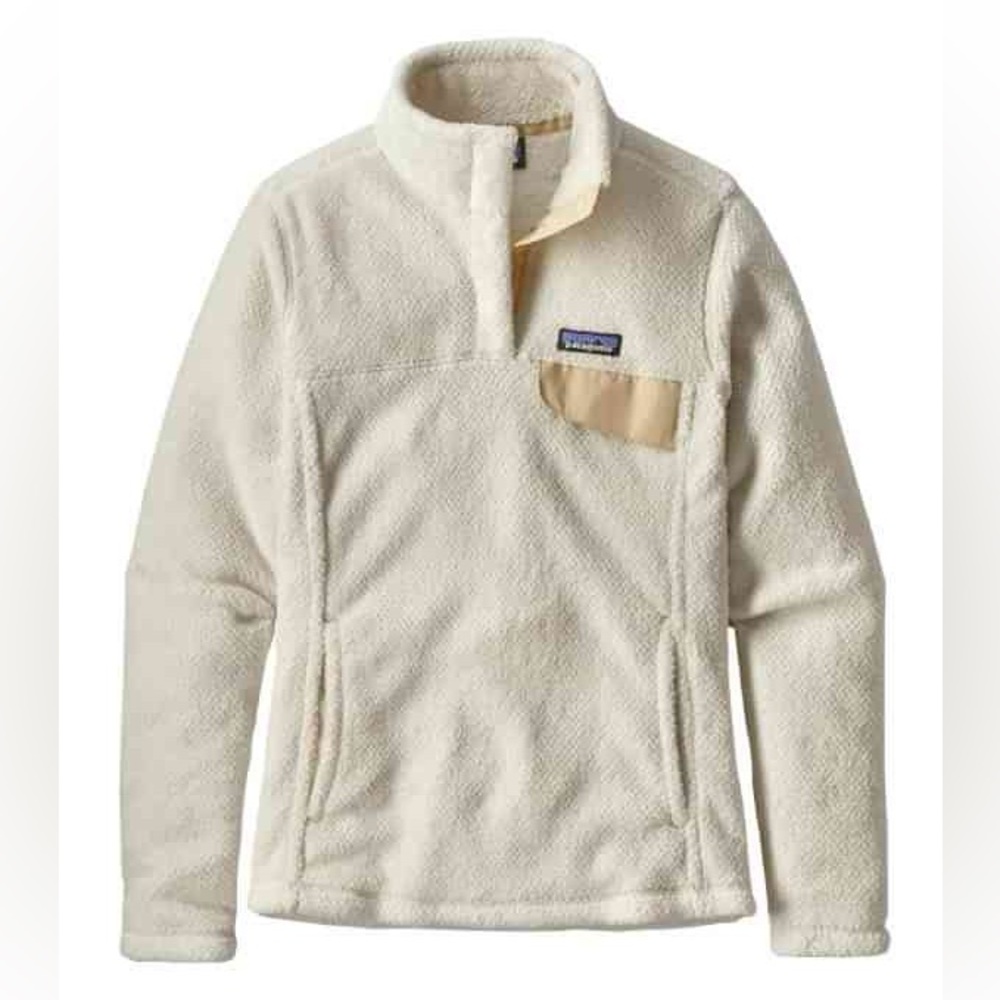 Patagonia Crème Re-tool Snap-t Fleece Pullover